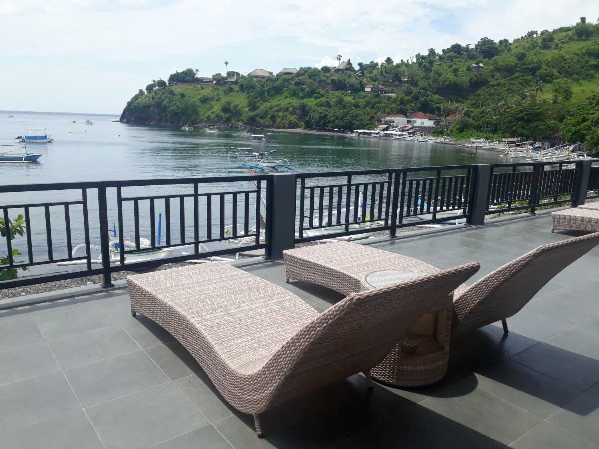 Galang Kangin Bungalows Αμέντ Εξωτερικό φωτογραφία